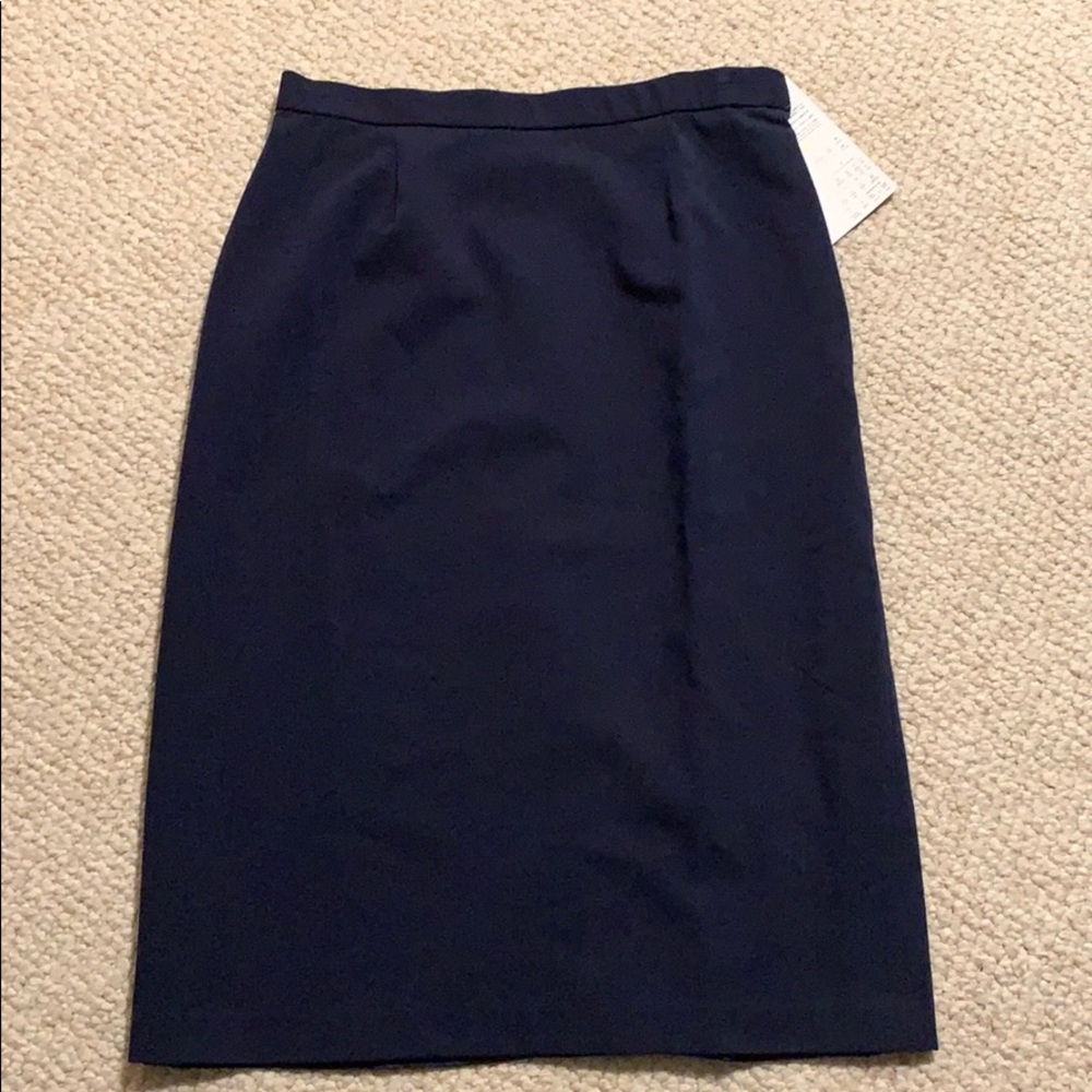 Navy blue skirt